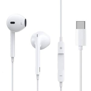 Gionee Type-C Wired Earphones with Built-in Microphone & Volume Control – USB Type-C Stereo Handsfree (Top Quality)